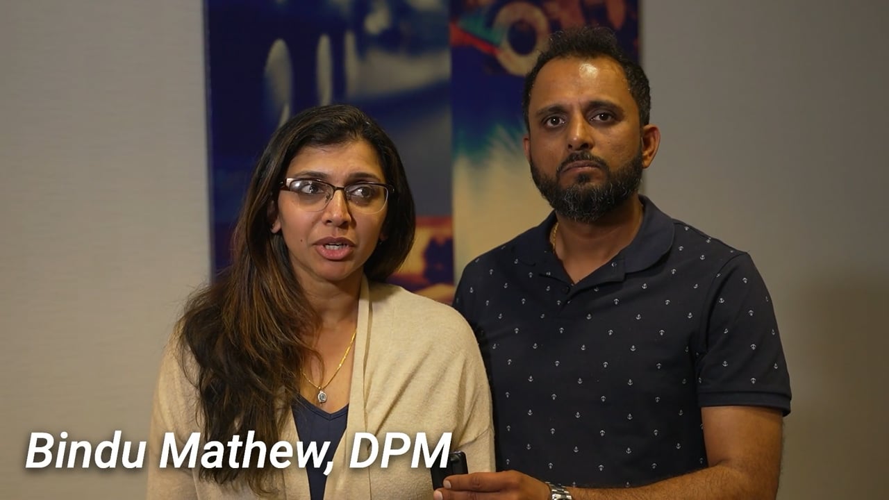Dr. Bindu Mathew, video testimonial