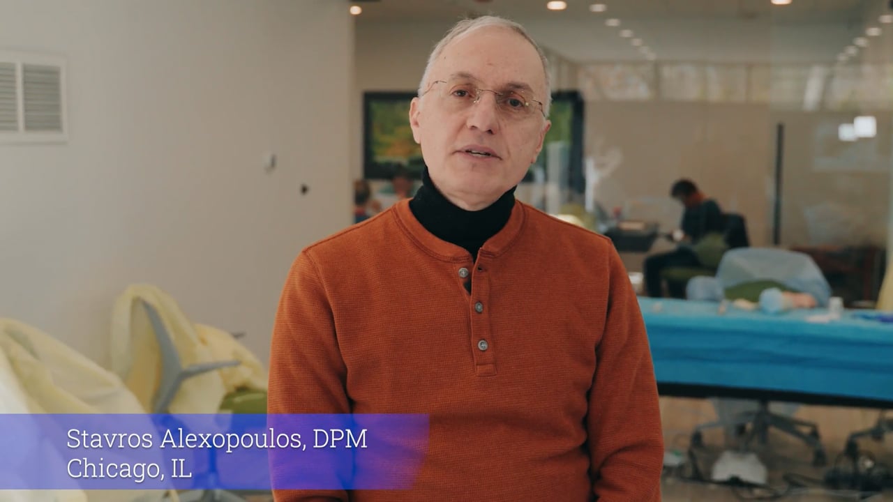 Dr. Stavros Alexopoulos, video testimonial