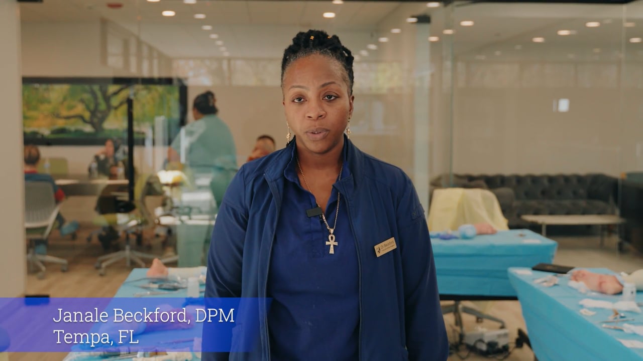 Dr. Janale Beckford, video testimonial