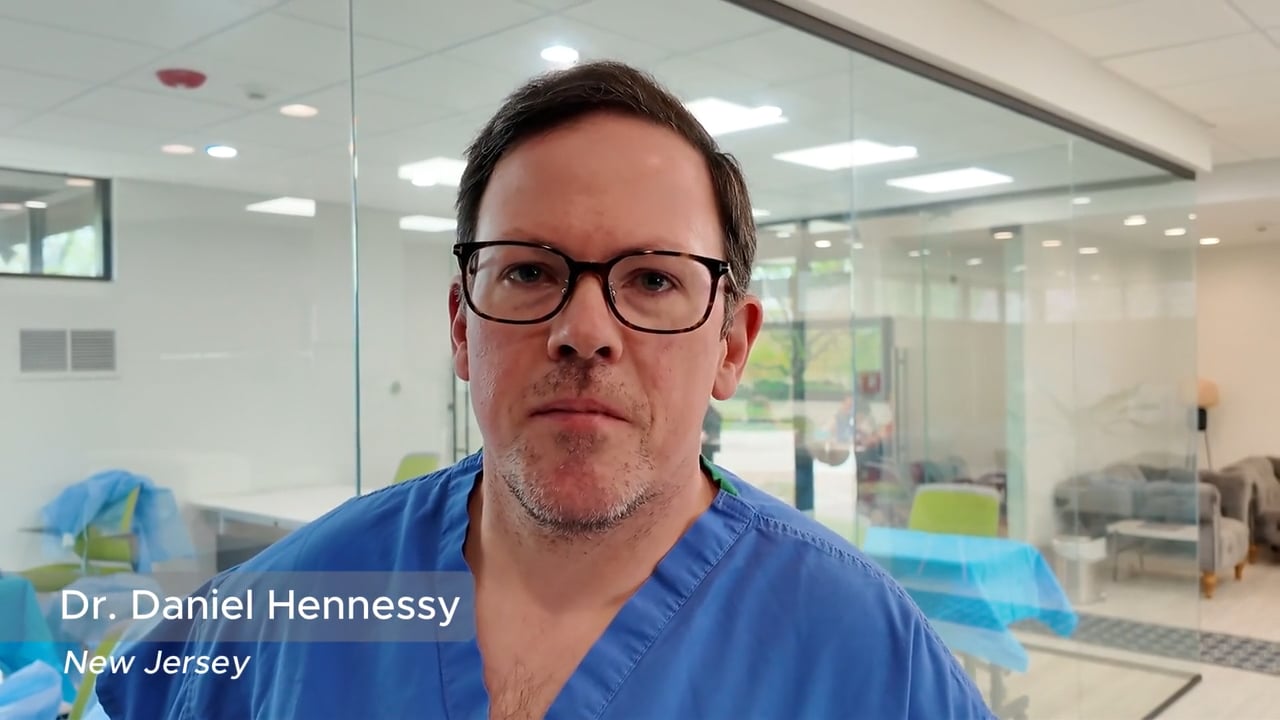 Dr. Daniel Hennessy, video testimonial