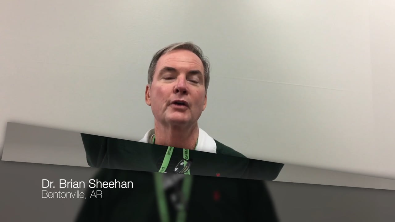 Dr. Brian Sheehan, video testimonial