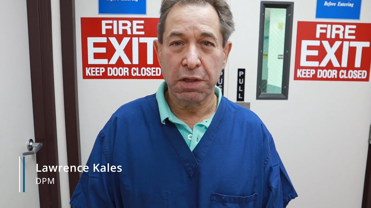 Dr. Lawrence Kales, video testimonial