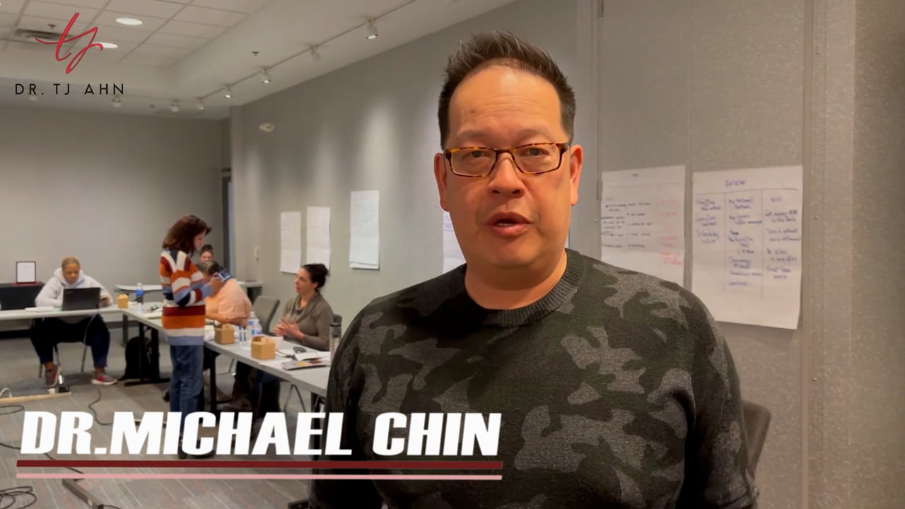 Dr. Michael Chin, video testimonial