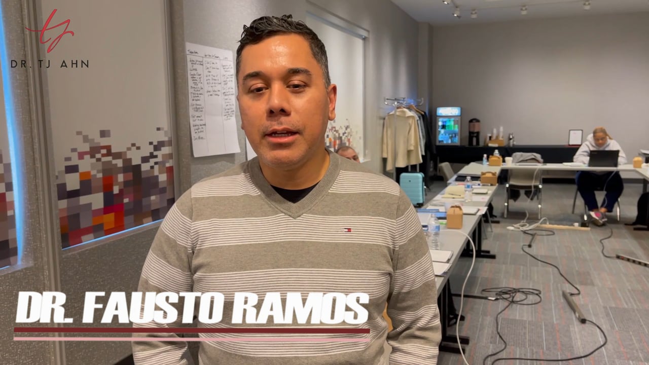 Dr. Fausto Ramos, video testimonial