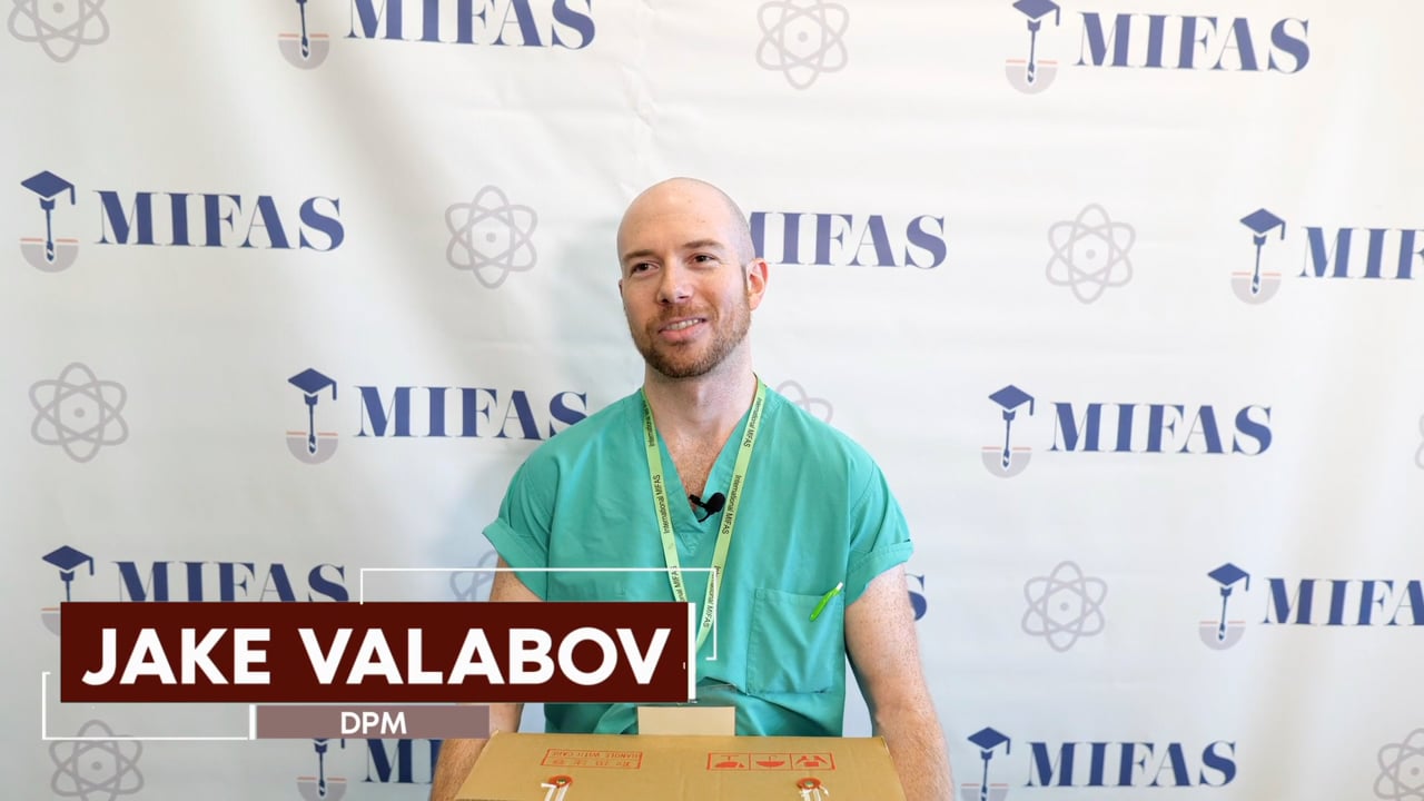 Dr. Jacob Valabov, video testimonial