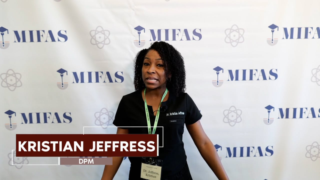 Dr. Kristian Jeffress, video testimonial