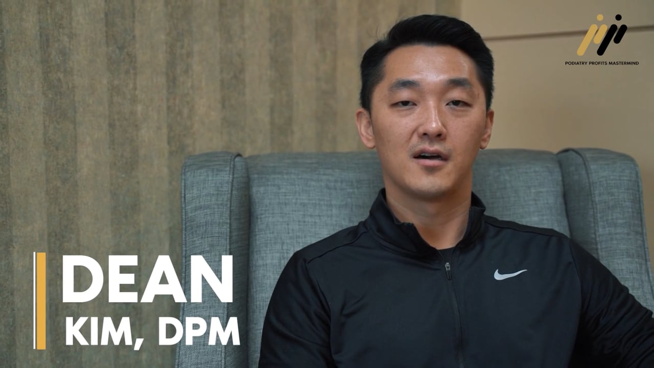 Dr. Dean Kim, video testimonial