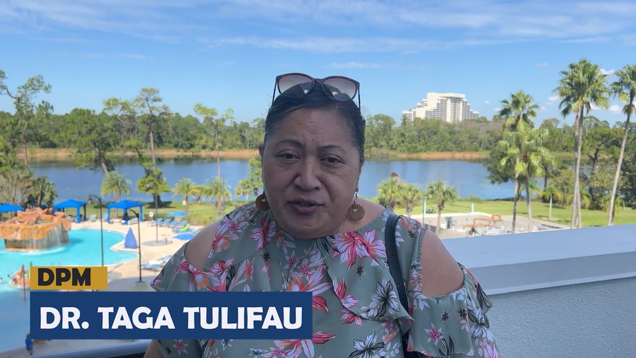 Dr. Taga Tulifau, video testimonial