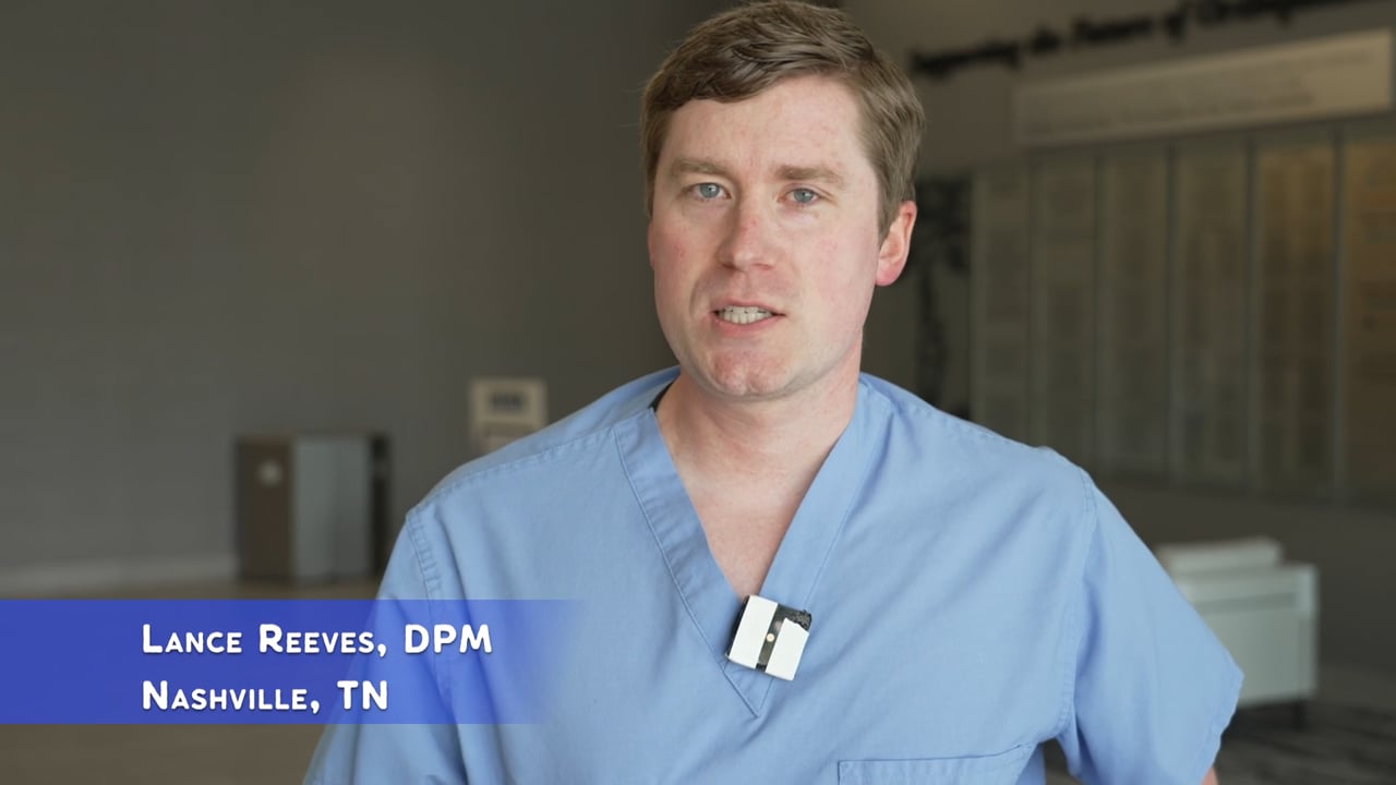 Dr. Lance Reeves, video testimonial