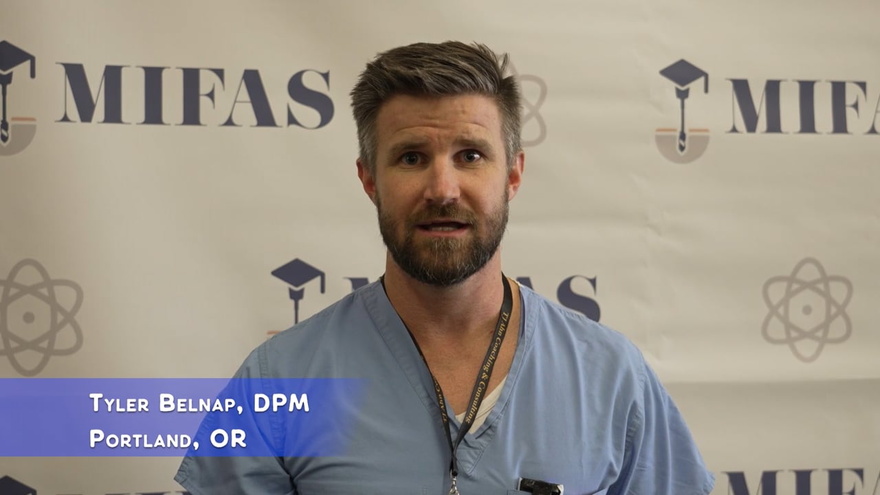 Dr. Tyler Belnap, video testimonial