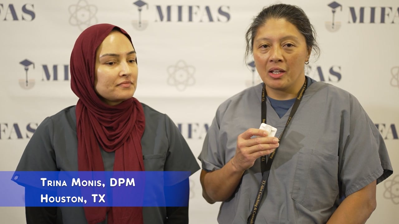 Dr. Trina Monis, video testimonial