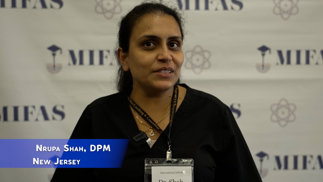 Dr. Nrupa Shah, video testimonial