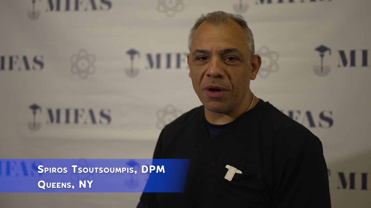 Dr. Spiros Tsoutsoumpis, video testimonial