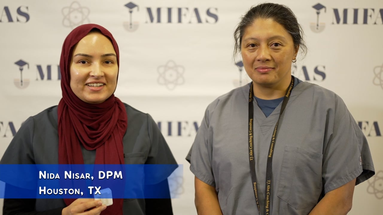 Dr. Nida Nisar, video testimonial